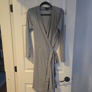 Banana Republic Navy and White Elephant Print Top